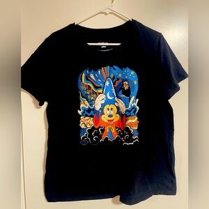 New Mickey Mouse / Disney black Tshirt XL